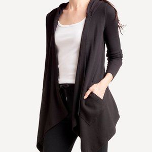 Splendid Thermal Flight Hoodie Cardigan